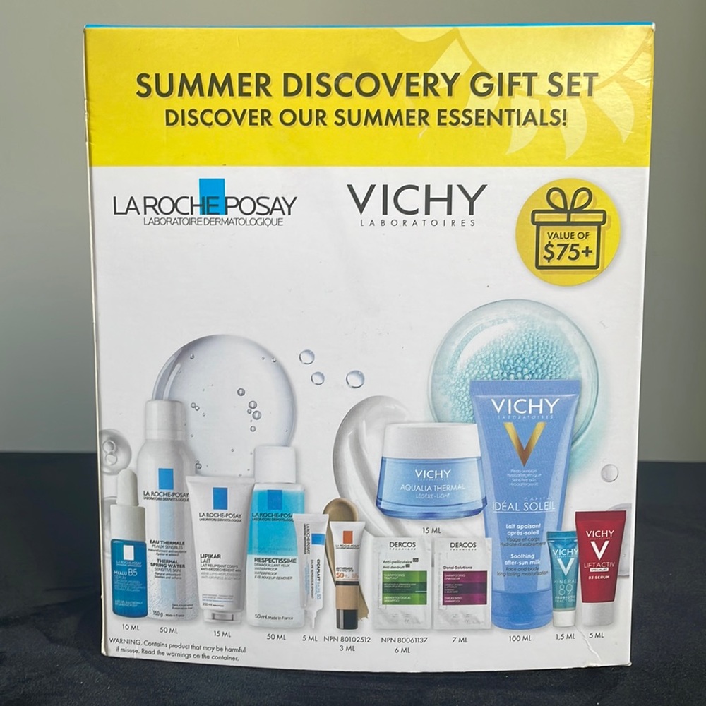 Summer discovery gift set by La Roche-Posay and Vichy